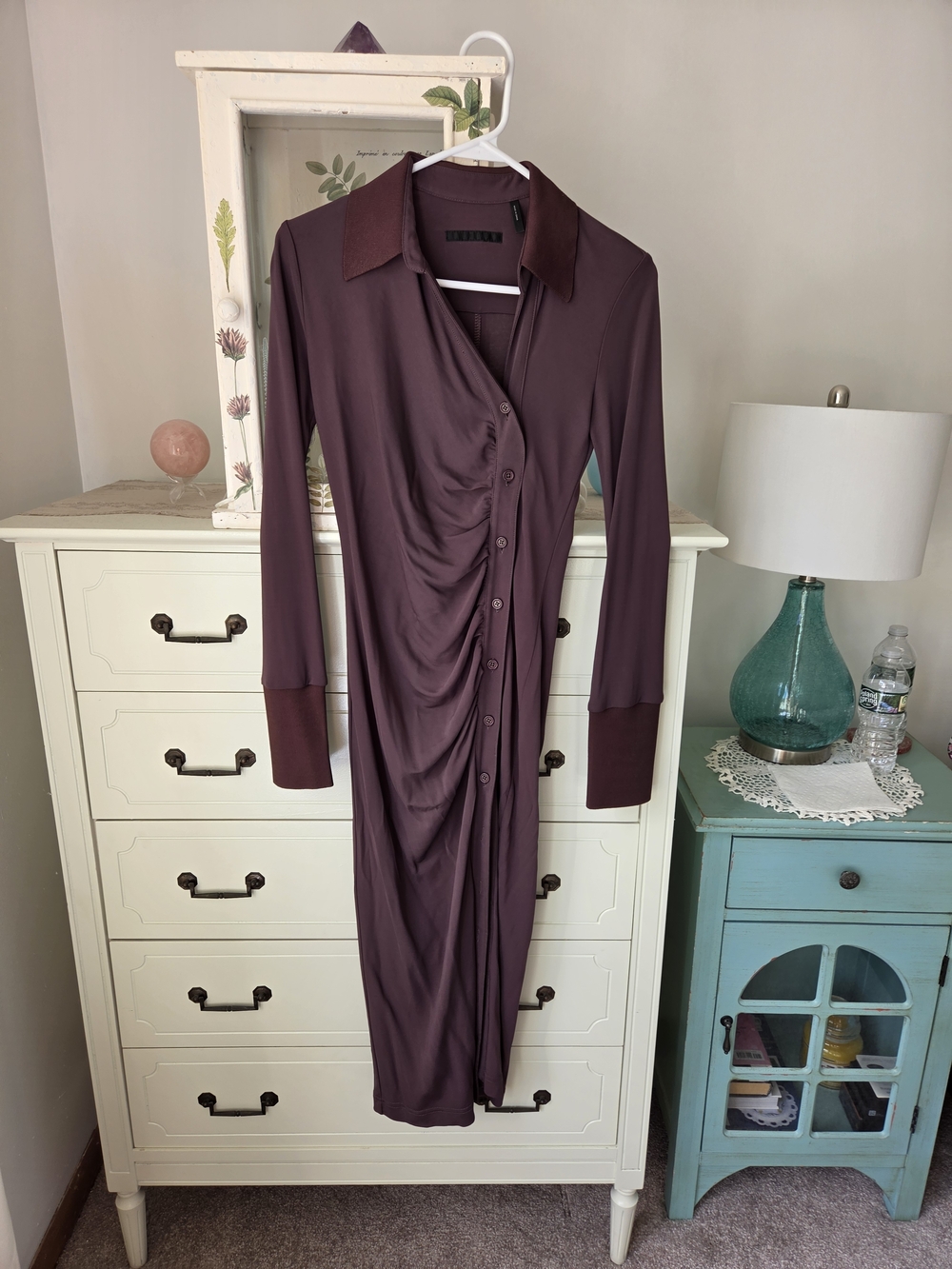 Helmut Lang Asymmetrical Shirt Dress